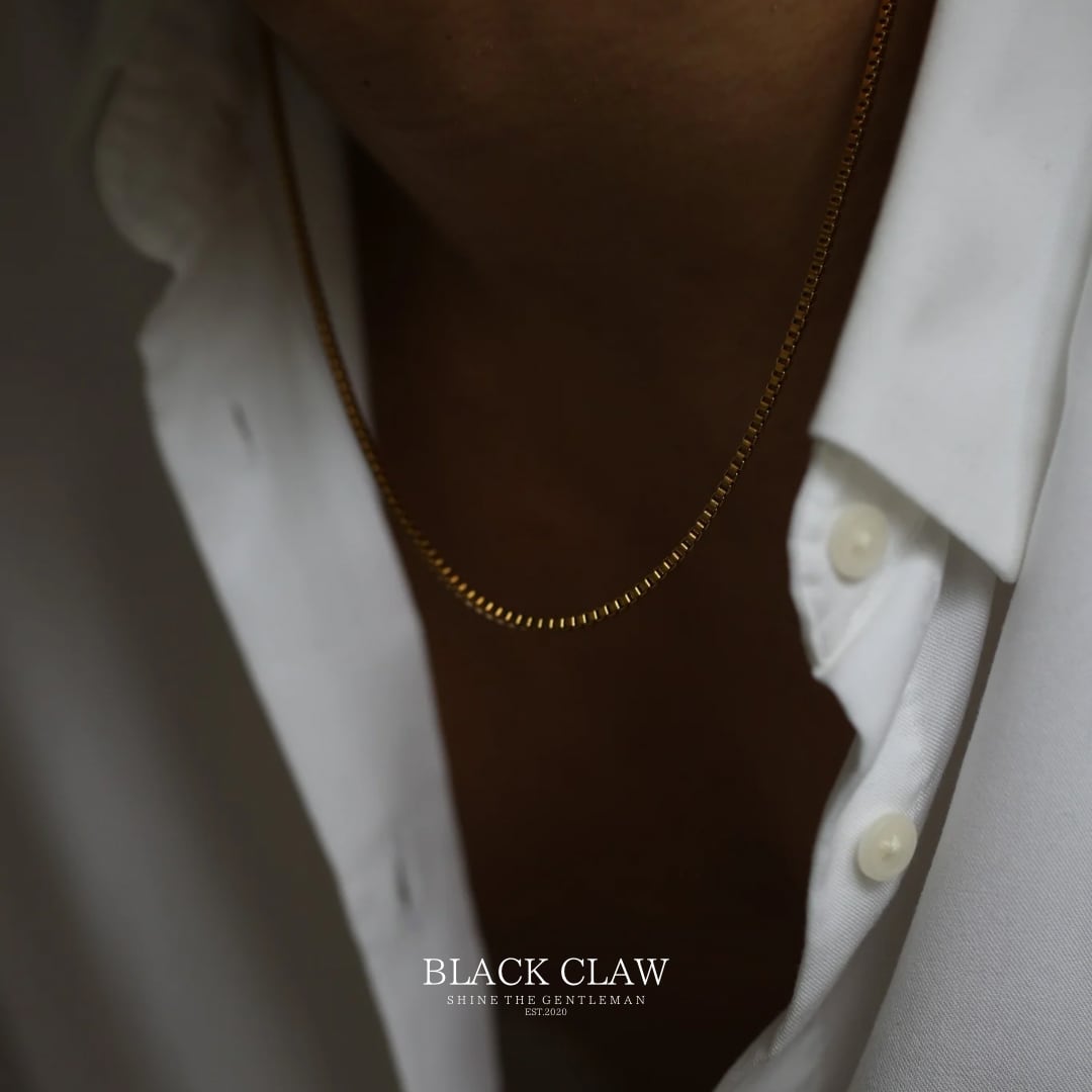 316L Skin Necklace【GOLD】