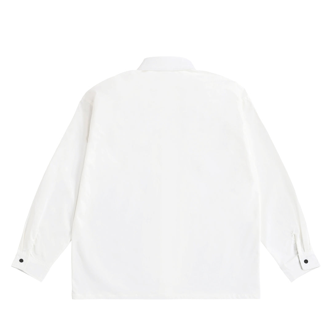 【BLACK CLAW】オーバーサイズ比翼カラーシャツ white image