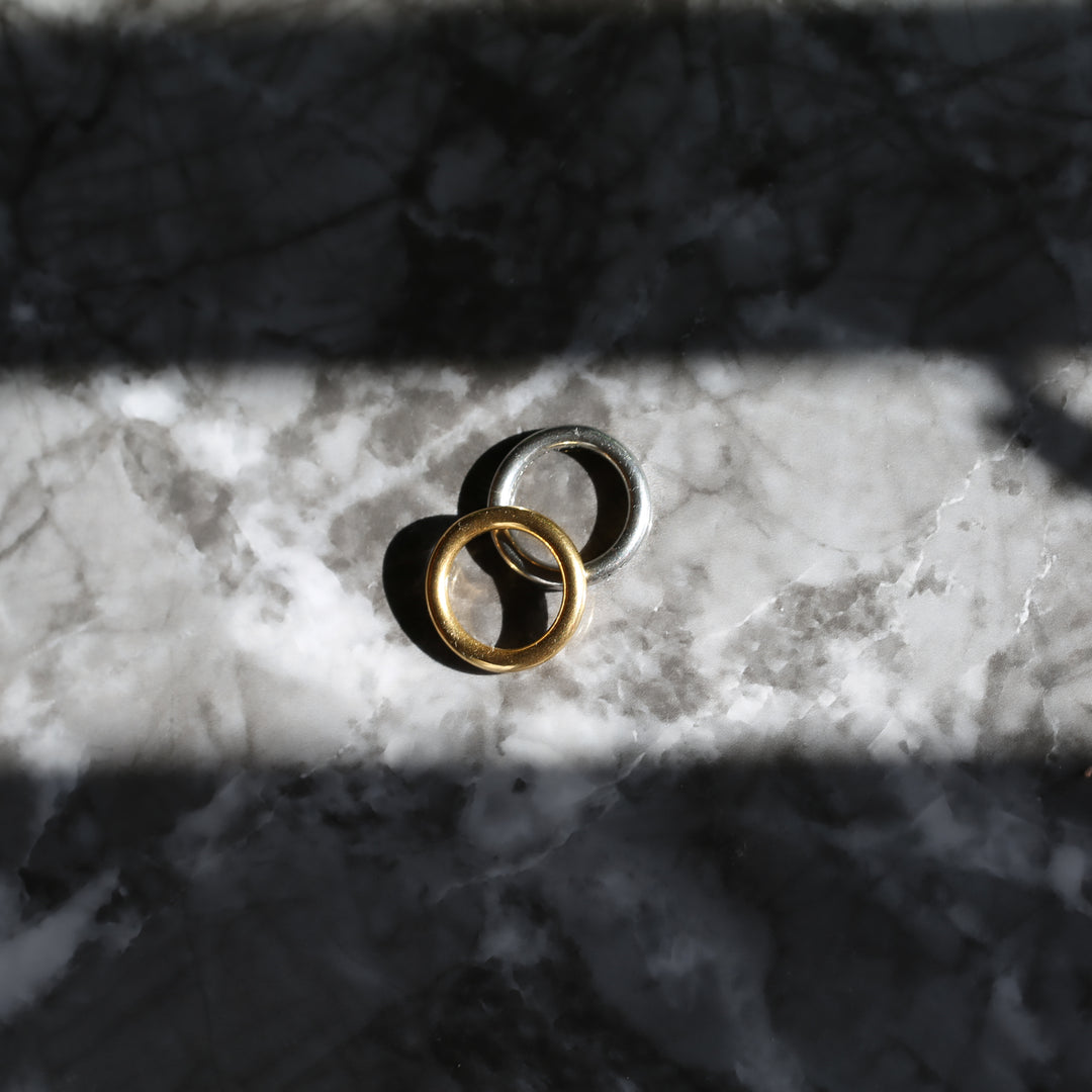 316l vintage ring  [gold]