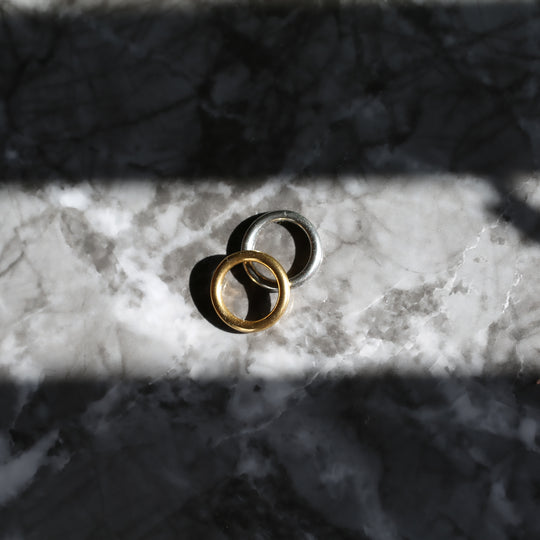 316l vintage ring  [gold]