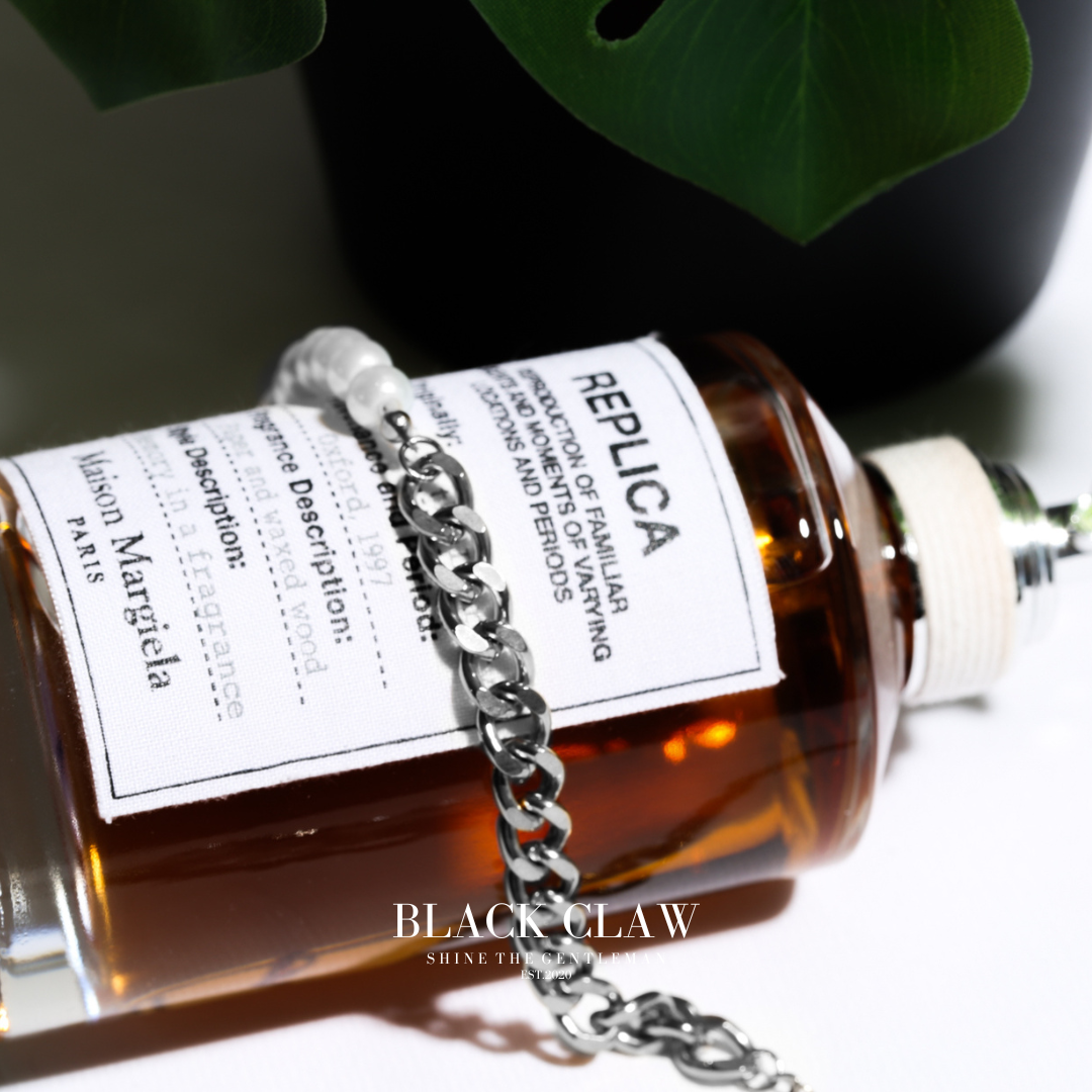 316L Pearl Chain bracelet【B&C】SILVER