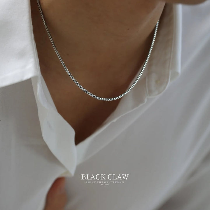 316L Skin Necklace【SILVER】