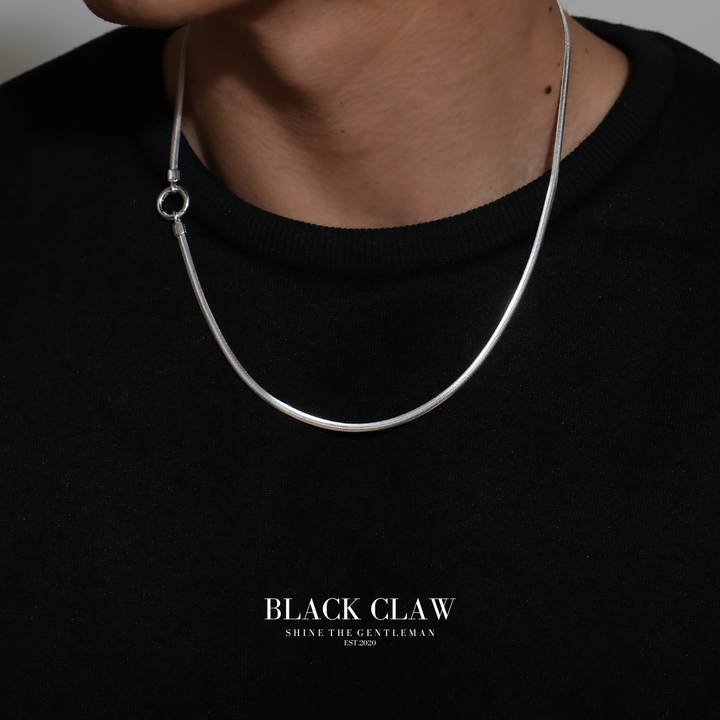 S925 Snake Necklace 【B&C】