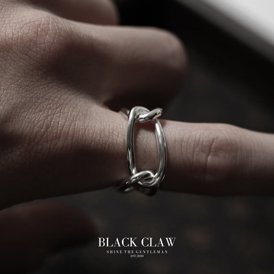 s925 Four Circles Ring