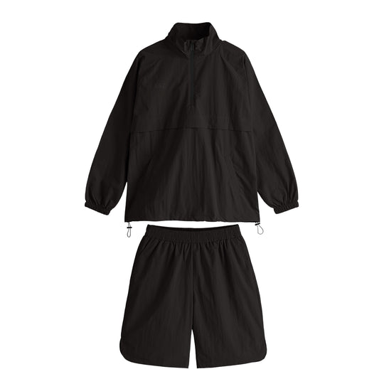 BLACK CLAW ハーフジップ ナイロン セットアップ