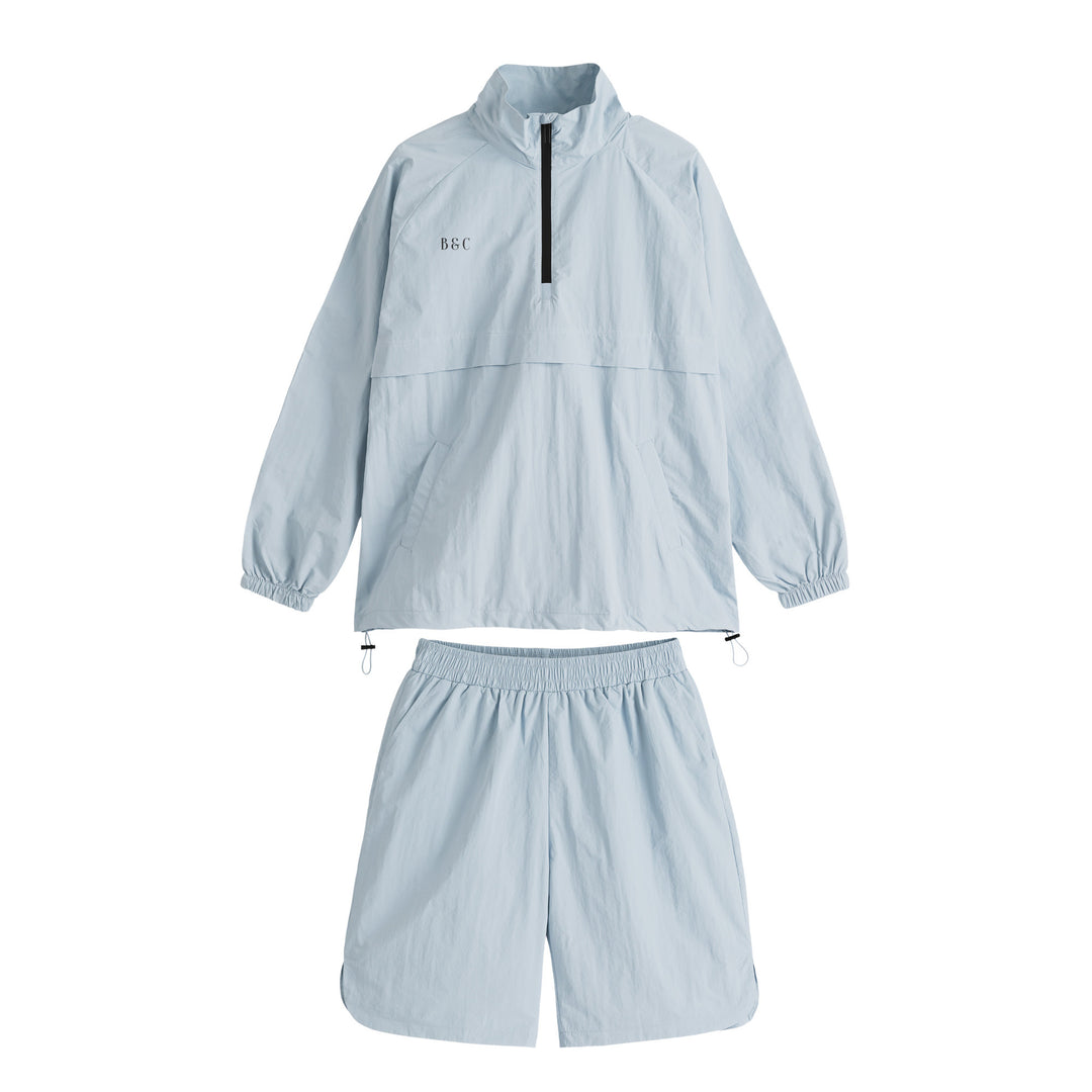 BLACK CLAW Half Zip Nylon Setup ice-blue image