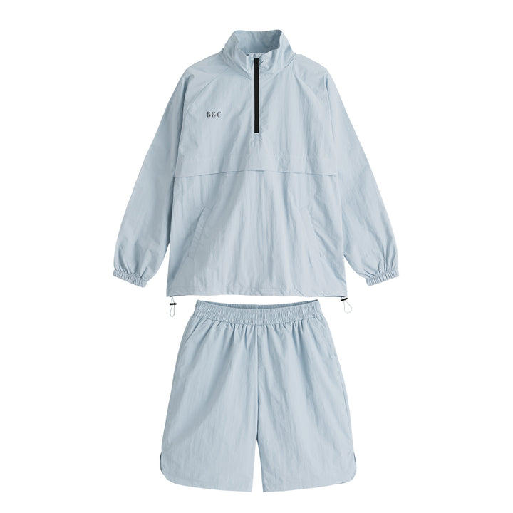 BLACK CLAW Half Zip Nylon Setup ice-blue image