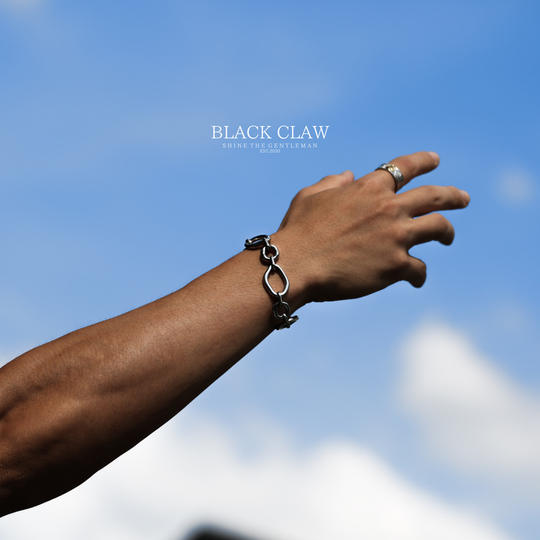 Geometric Chain Bracelet [Silver]