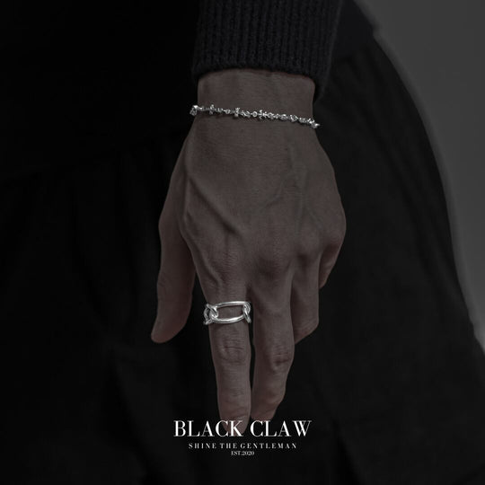 s925 Four Circles Ring