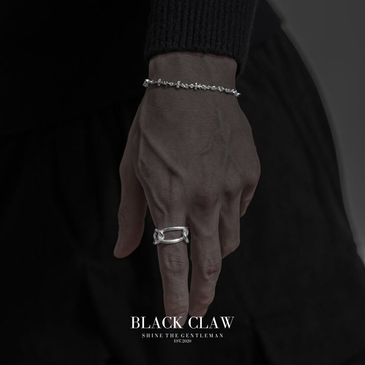 s925 Four Circles Ring