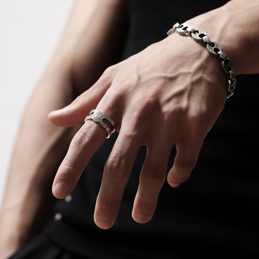 S925 Arc De Triomphe Ring / B&C