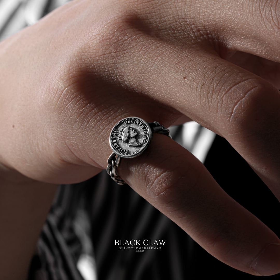 s925 Four Circles Ring