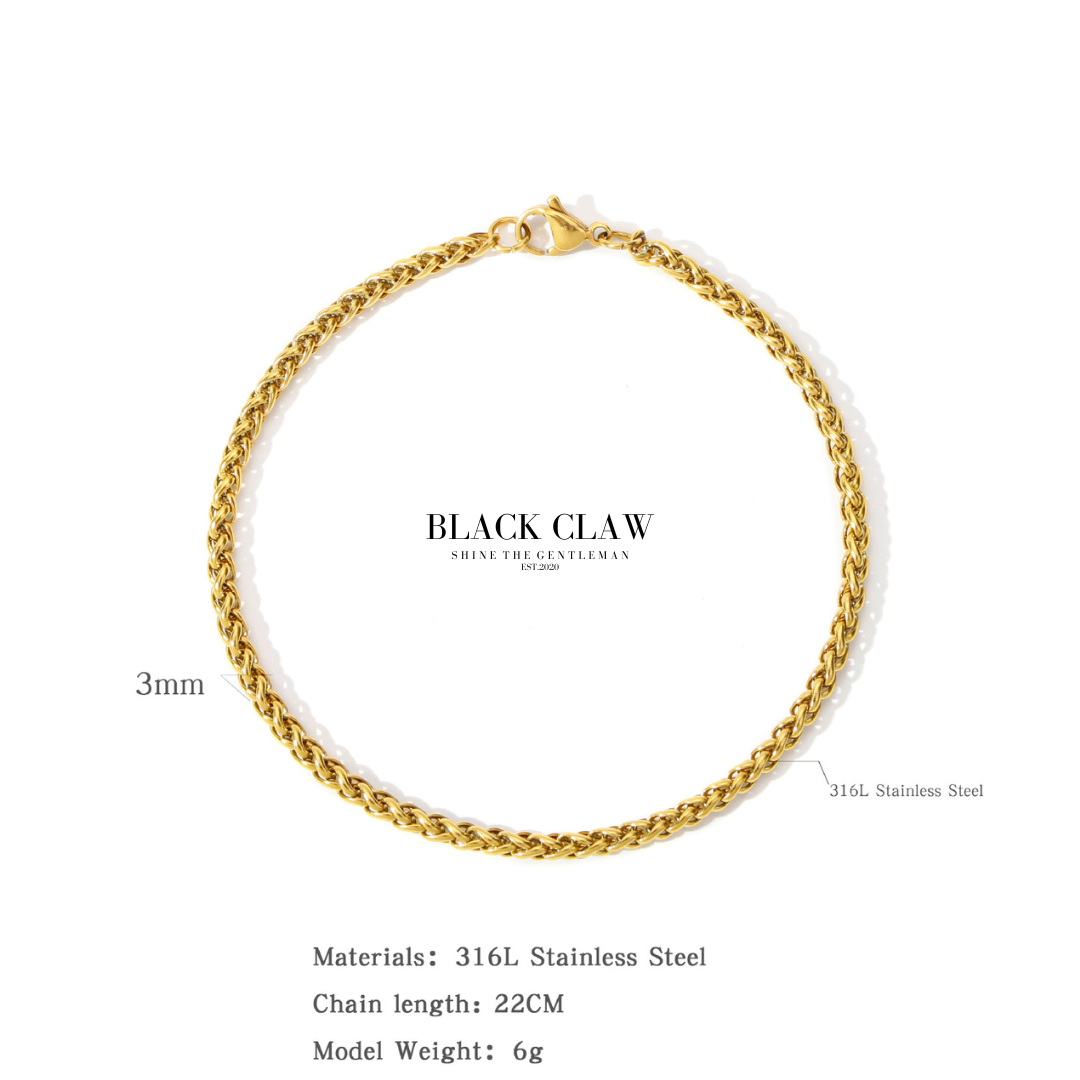 Street Chain Bracelet【GOLD】