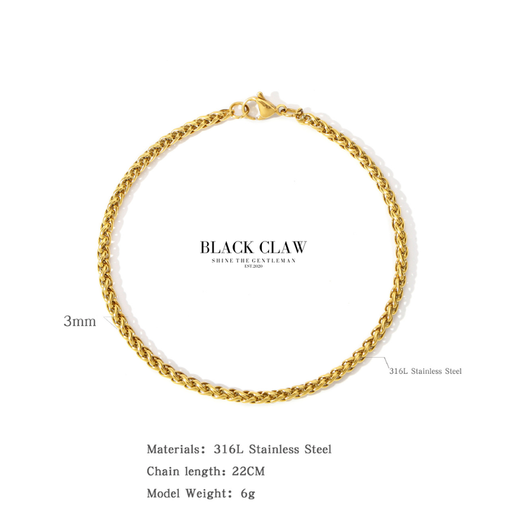 Street Chain Bracelet【GOLD】