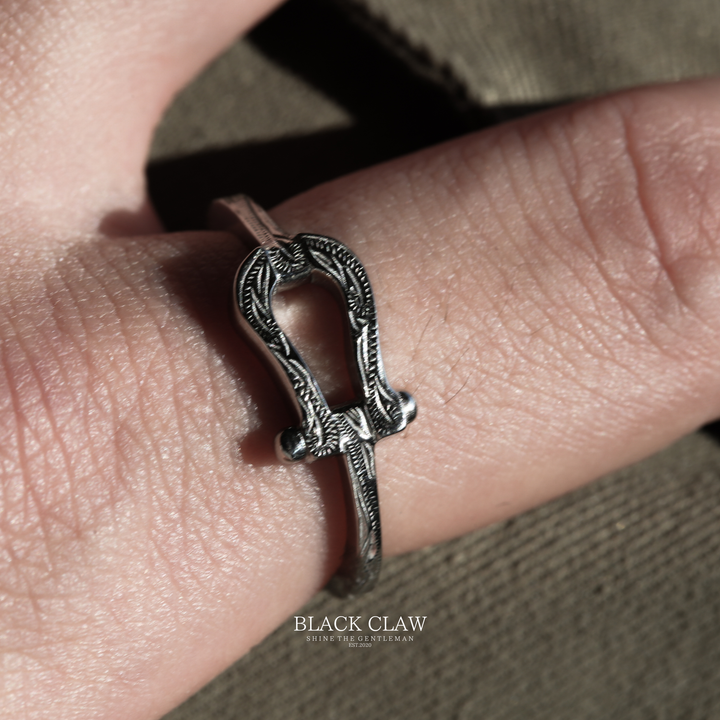 【Hawaiian × Horseshoe Ring】