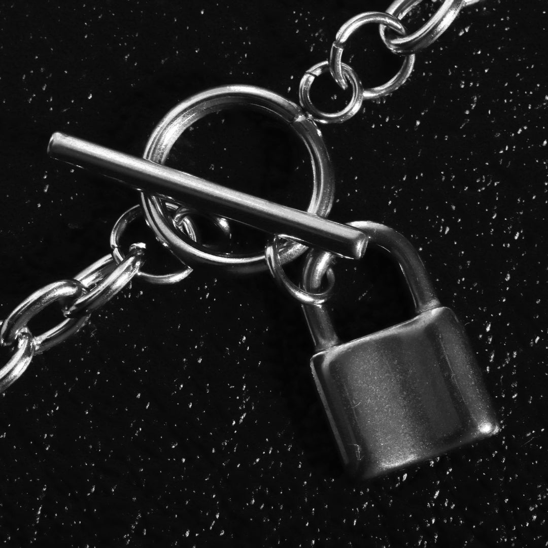316L padlock chain padlock