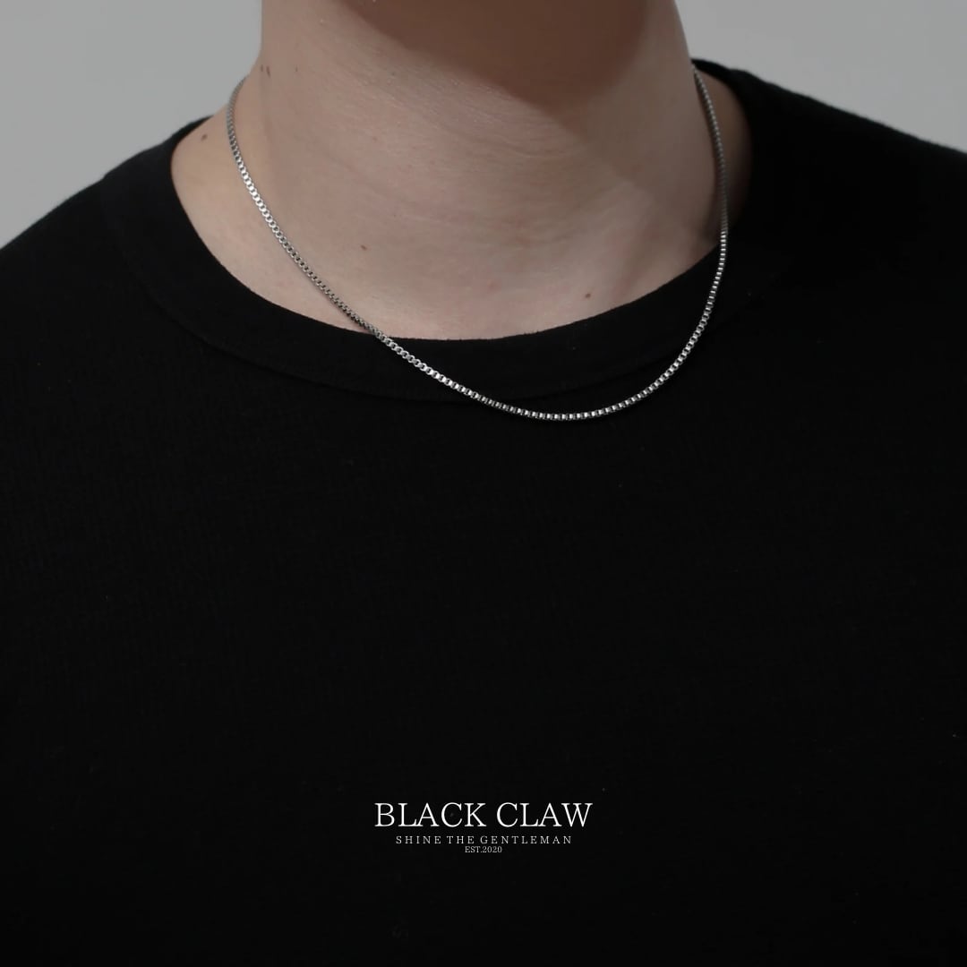 316L Skin Necklace【SILVER】