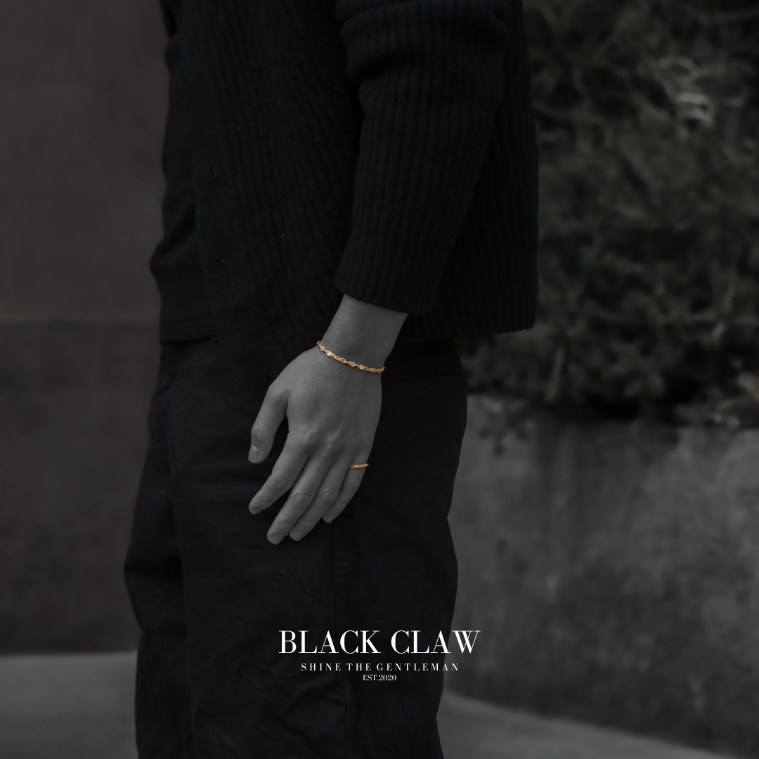 S925 Simple Anker Bracelet【silver OR gold】