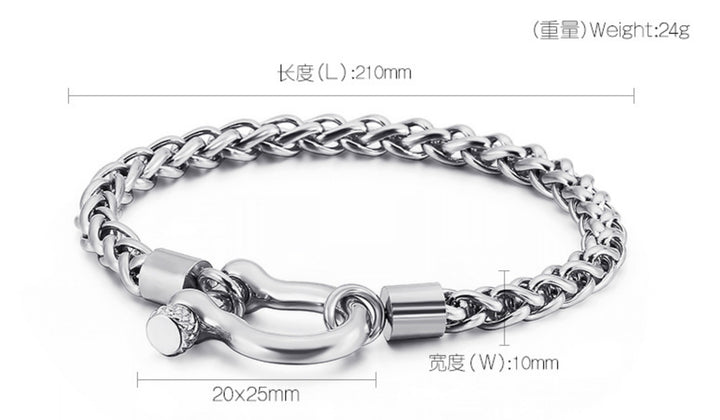Horseshoe  Bracelet 【SILVER】