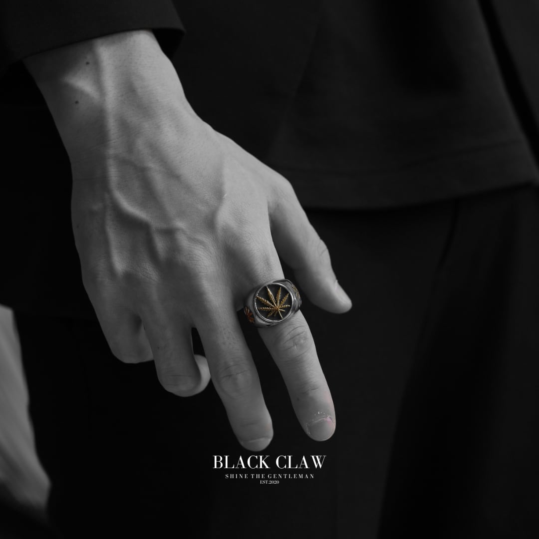 Shinto paper offerings Ring【Bicolor or Gold】