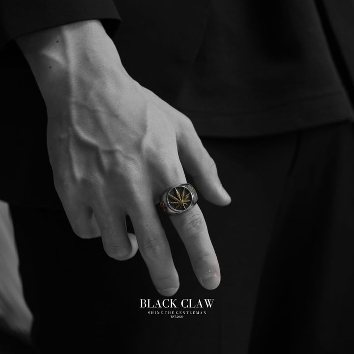Shinto paper offerings Ring【Bicolor or Gold】
