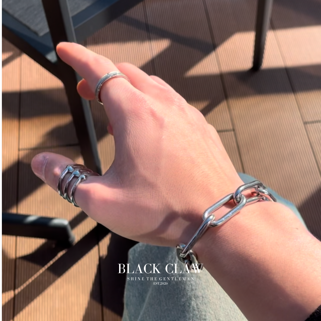Wiedza Chain  Bracelet 【BLACK CLAW】