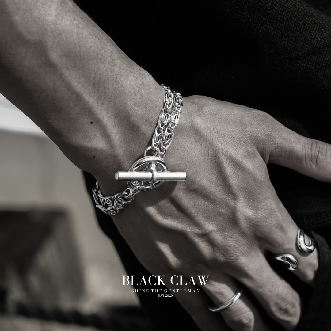 【B&C】Choker＆Bracelet【SILVER】
