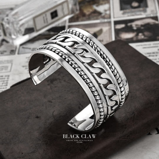S925 Chain Bangle
