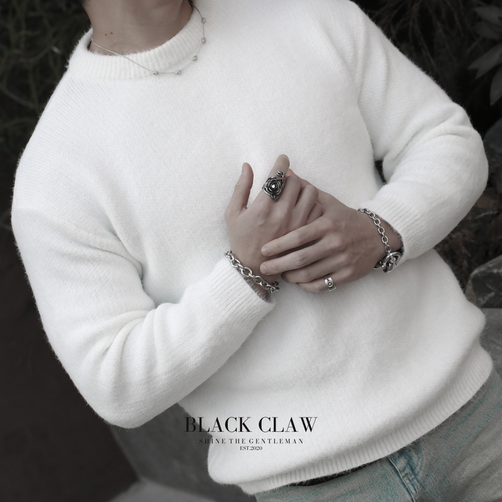 316L Zirconia Rose Ring【B&C】