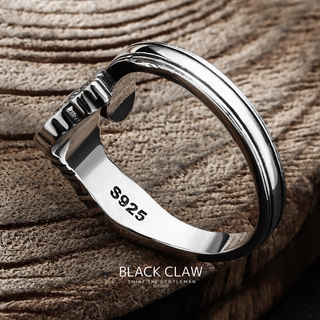 s925  Classic pinkie Ring