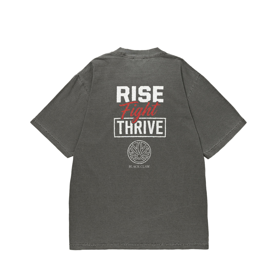 RISE FIGHT THRIVE ガーメントダイTシャツ shadow image