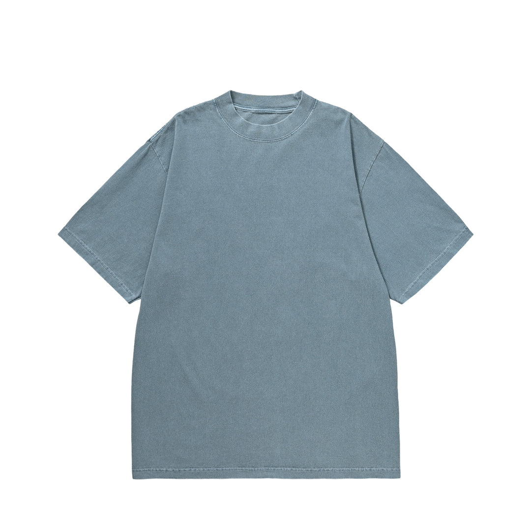 RISE FIGHT THRIVE ガーメントダイTシャツ washed-denim image