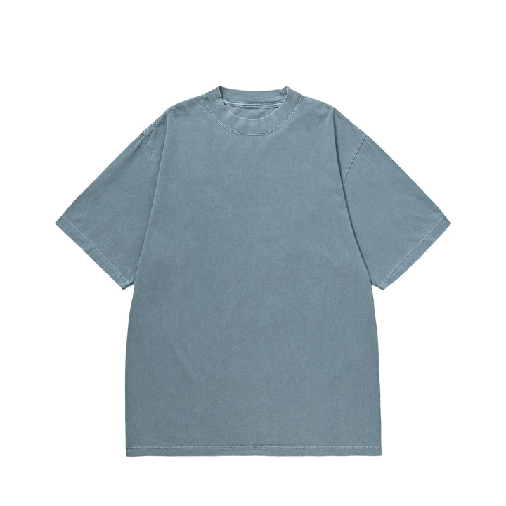 RISE FIGHT THRIVE ガーメントダイTシャツ washed-denim image