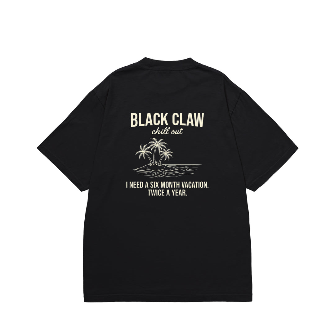 BLACK CLAW Chill Out Garment Dye Tee black image
