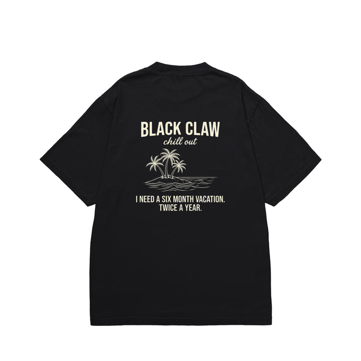 BLACK CLAW Chill Out Garment Dye Tee black image