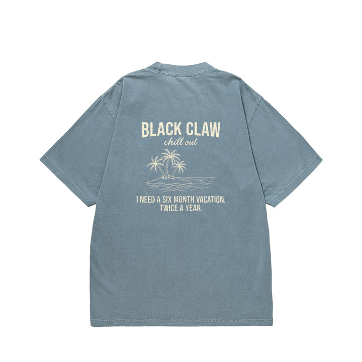 BLACK CLAW Chill Out Garment Dye Tee washed-denim image