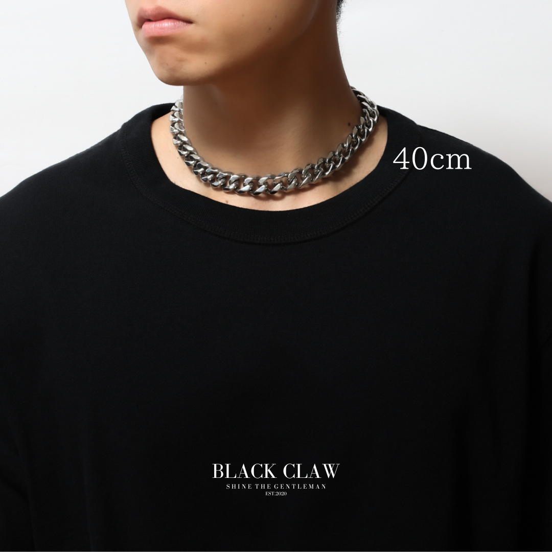 【15mm】316L Flat Link Chain  Necklace