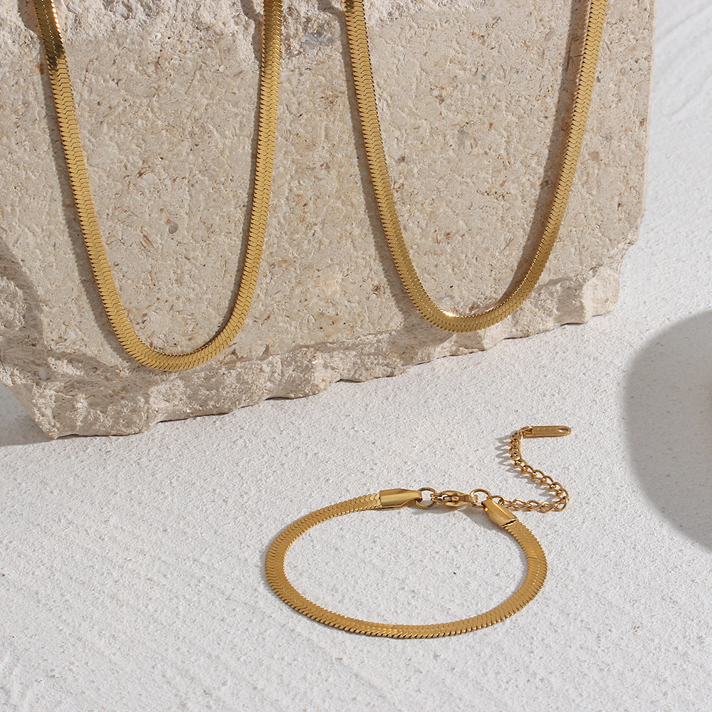 Snake Anklet　【GOLD OR SILVER】
