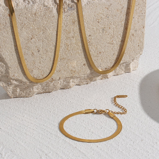 Snake Anklet　【GOLD OR SILVER】