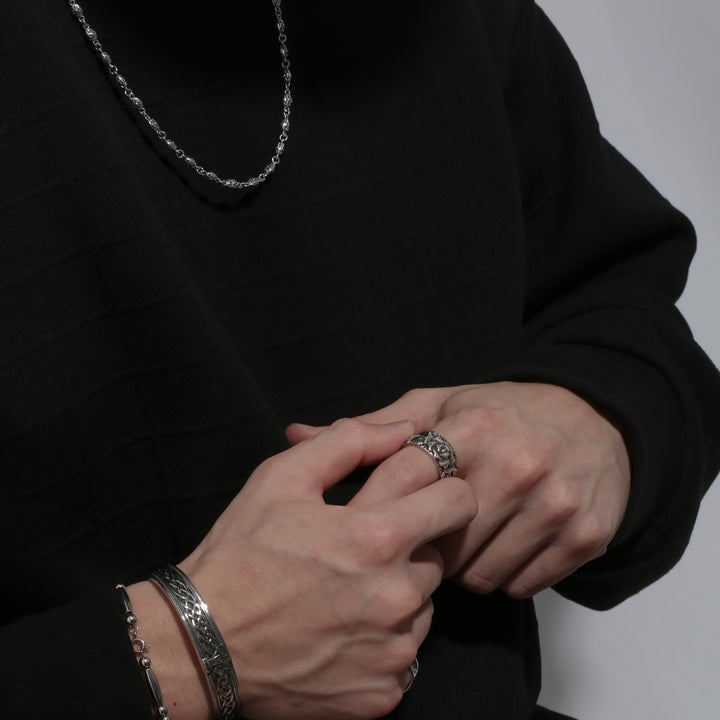 S925 Chain Cross Necklace / B&C