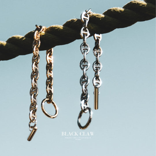 Anchor Chain Bracelet【SILVER】