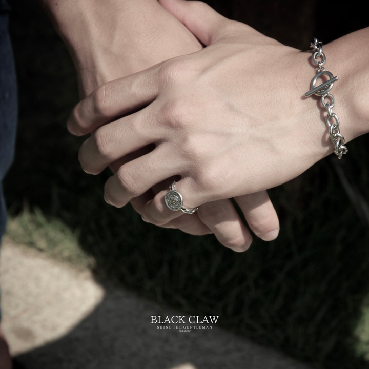 s925 Four Circles Ring