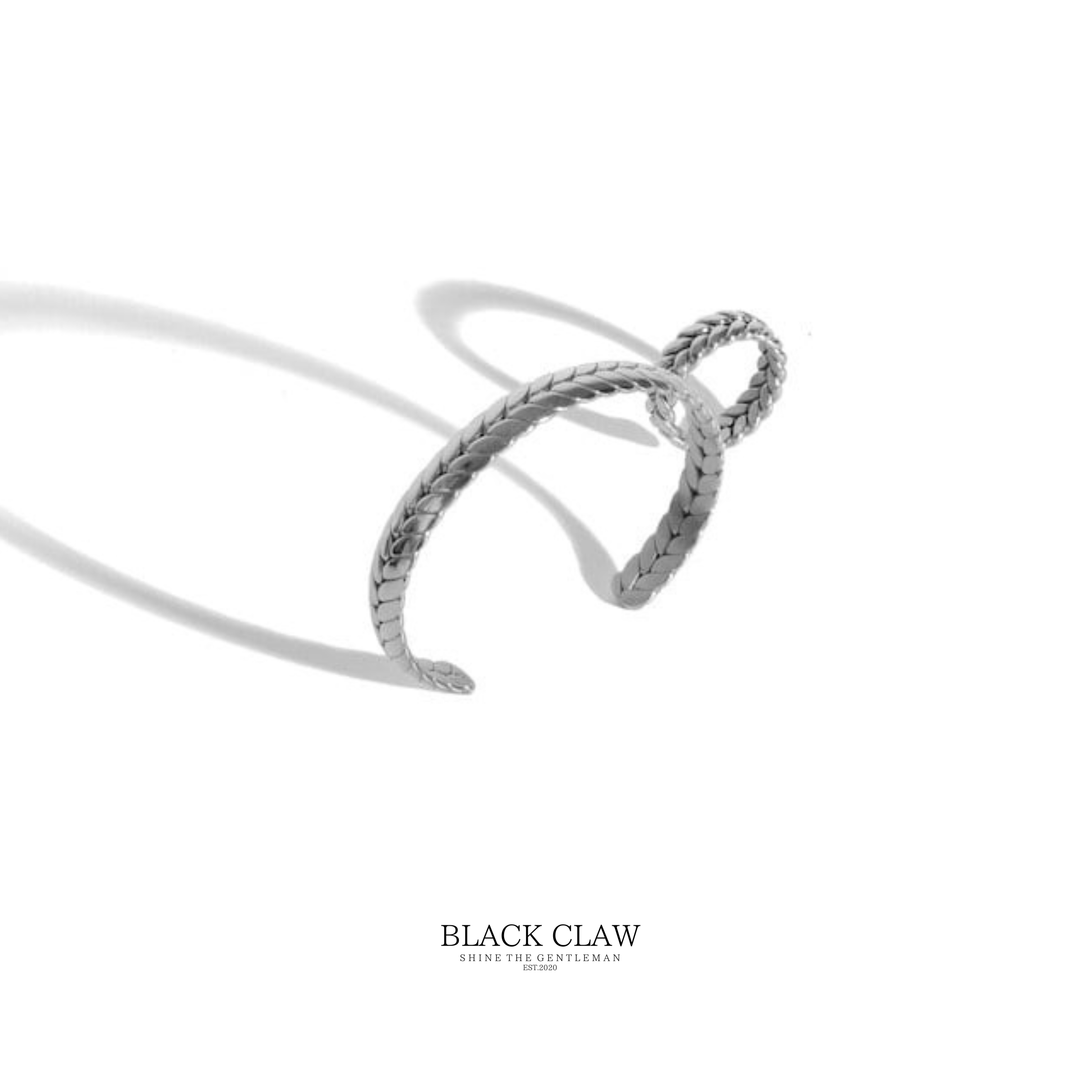 316L Braid Bangle