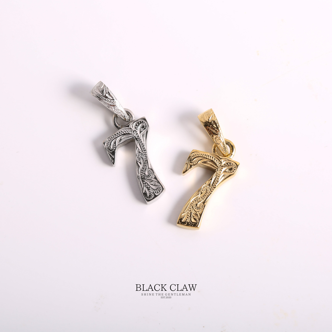 316L Hawaiian Number Necklace