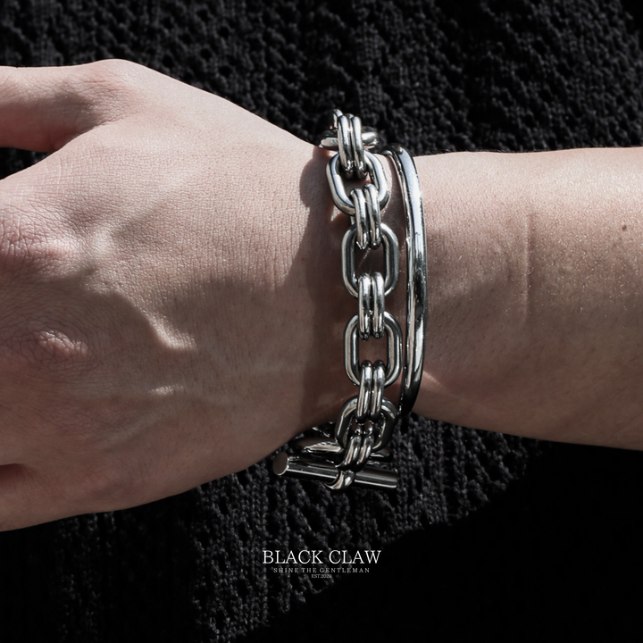 316L Chain Bracelet 【BLACK CLAW】