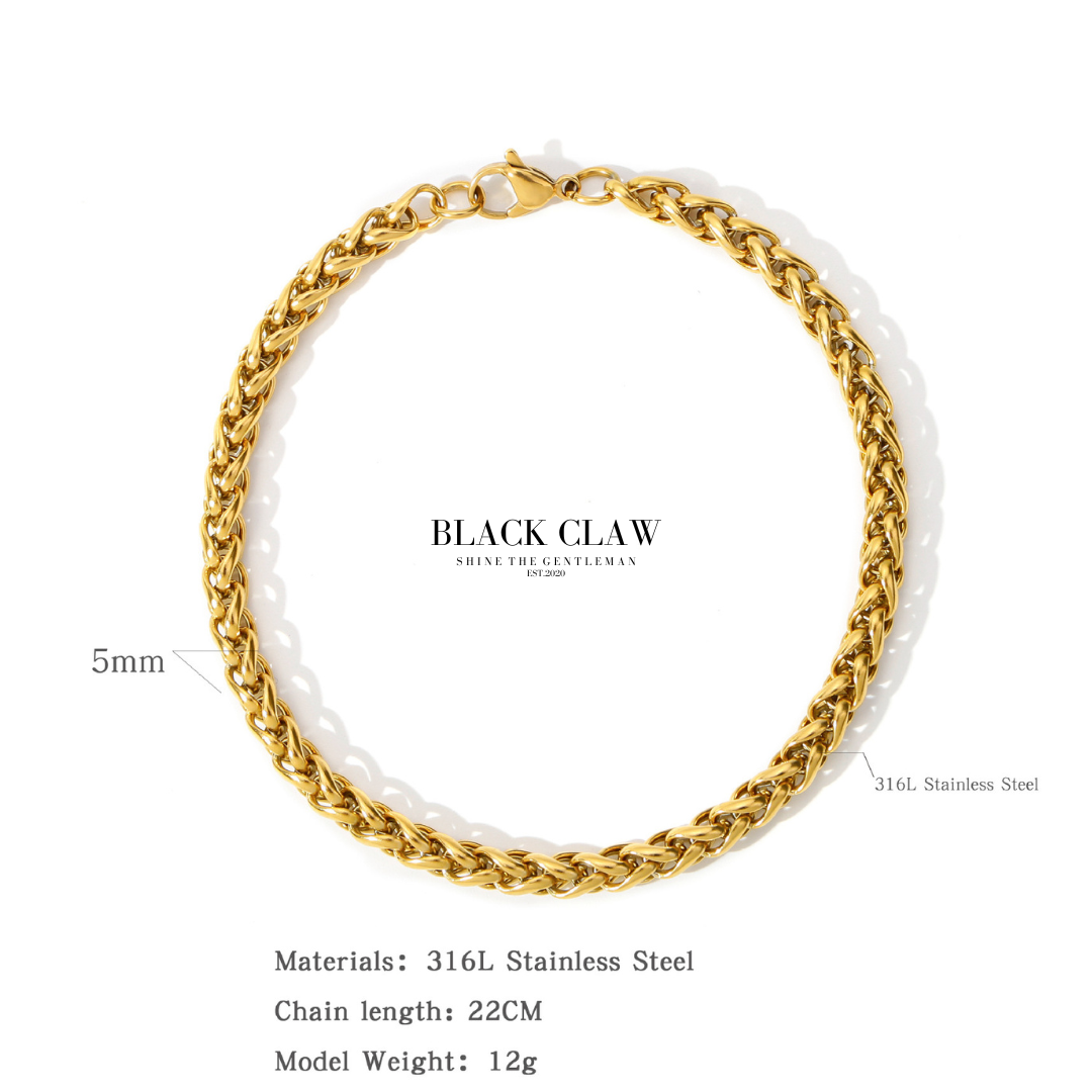 Street Chain Bracelet【GOLD】