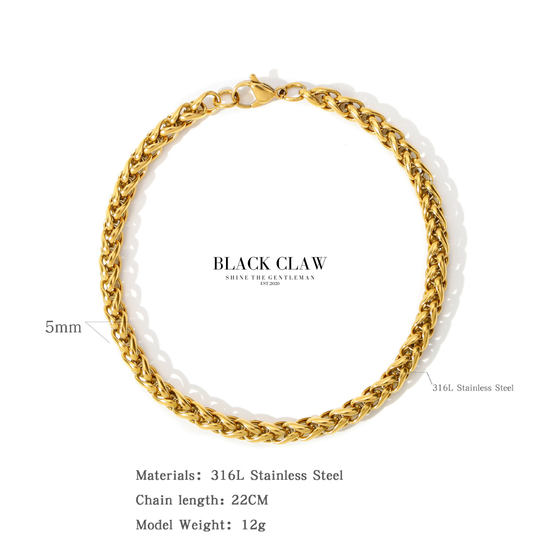 Street Chain Bracelet【GOLD】