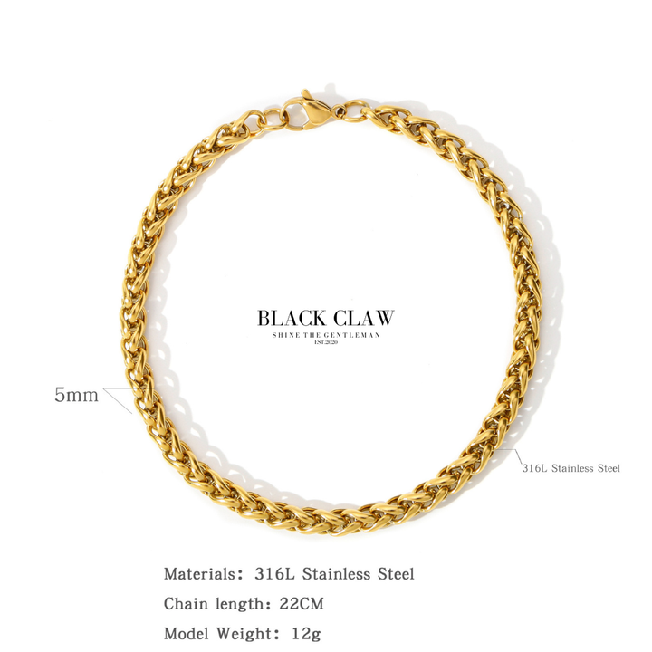 Street Chain Bracelet【GOLD】