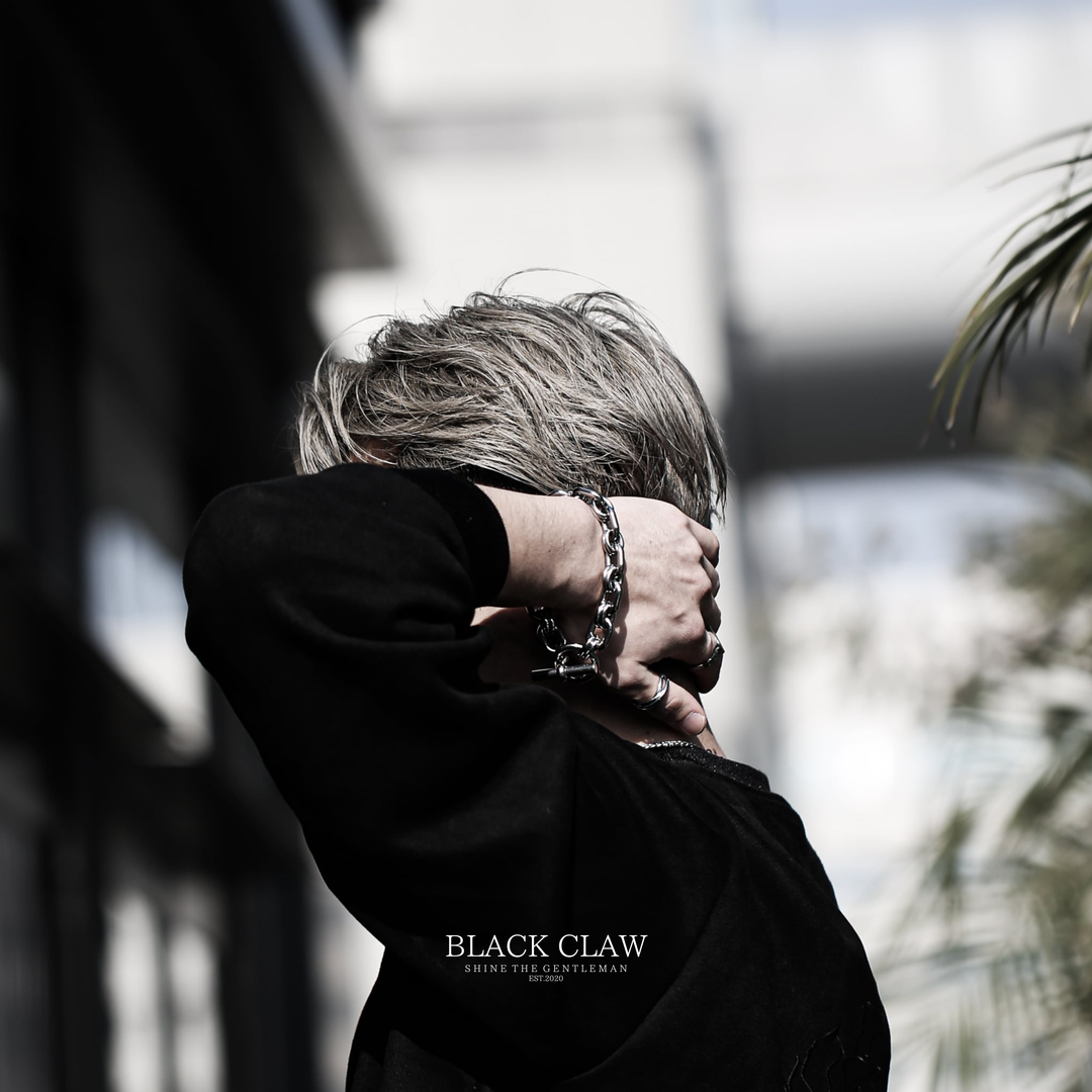 316L Chain Bracelet 【BLACK CLAW】