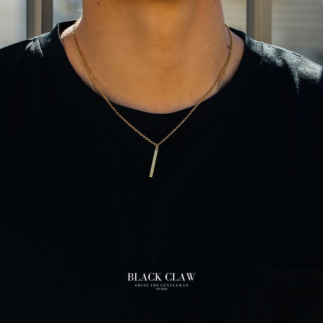 316L Hawaiian Asta Necklace【GOLD】
